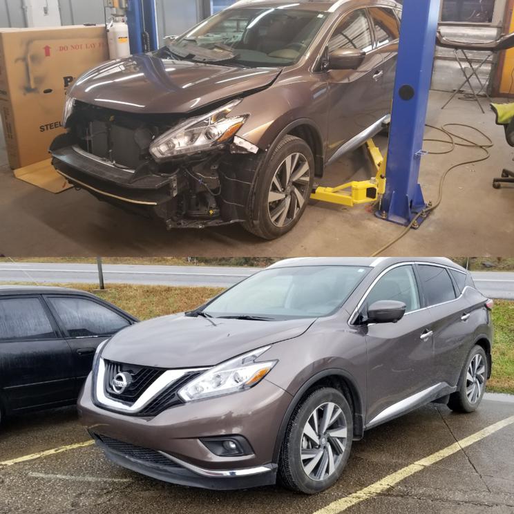 Finished repair work